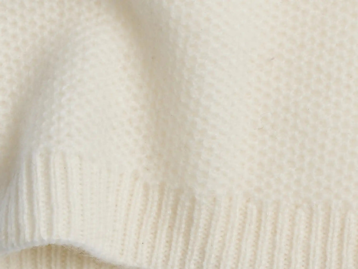 Cashmere Baby Hat (Ivory)