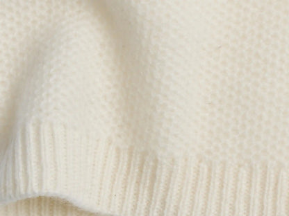 Cashmere Baby Hat (Ivory)