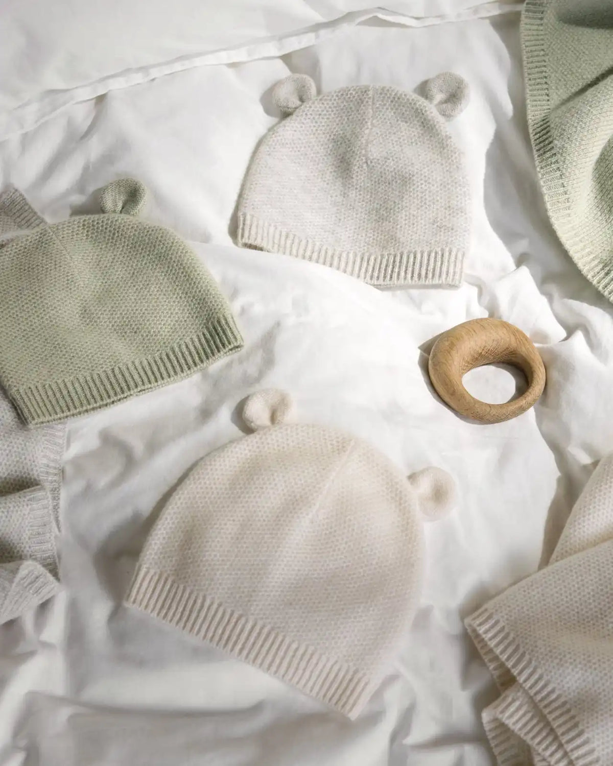 Cashmere Baby Hat (Grey)