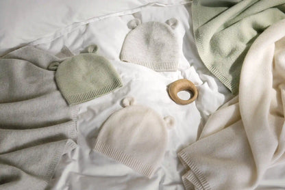Cashmere Baby Hat (Ivory)