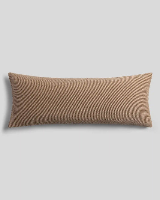 Chenille Twill Lumbar Pillow Cover - FINAL SALE (Natural)