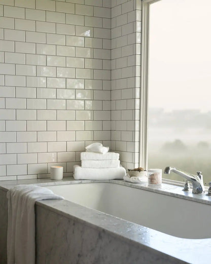 Classic Turkish Cotton Towels (White)