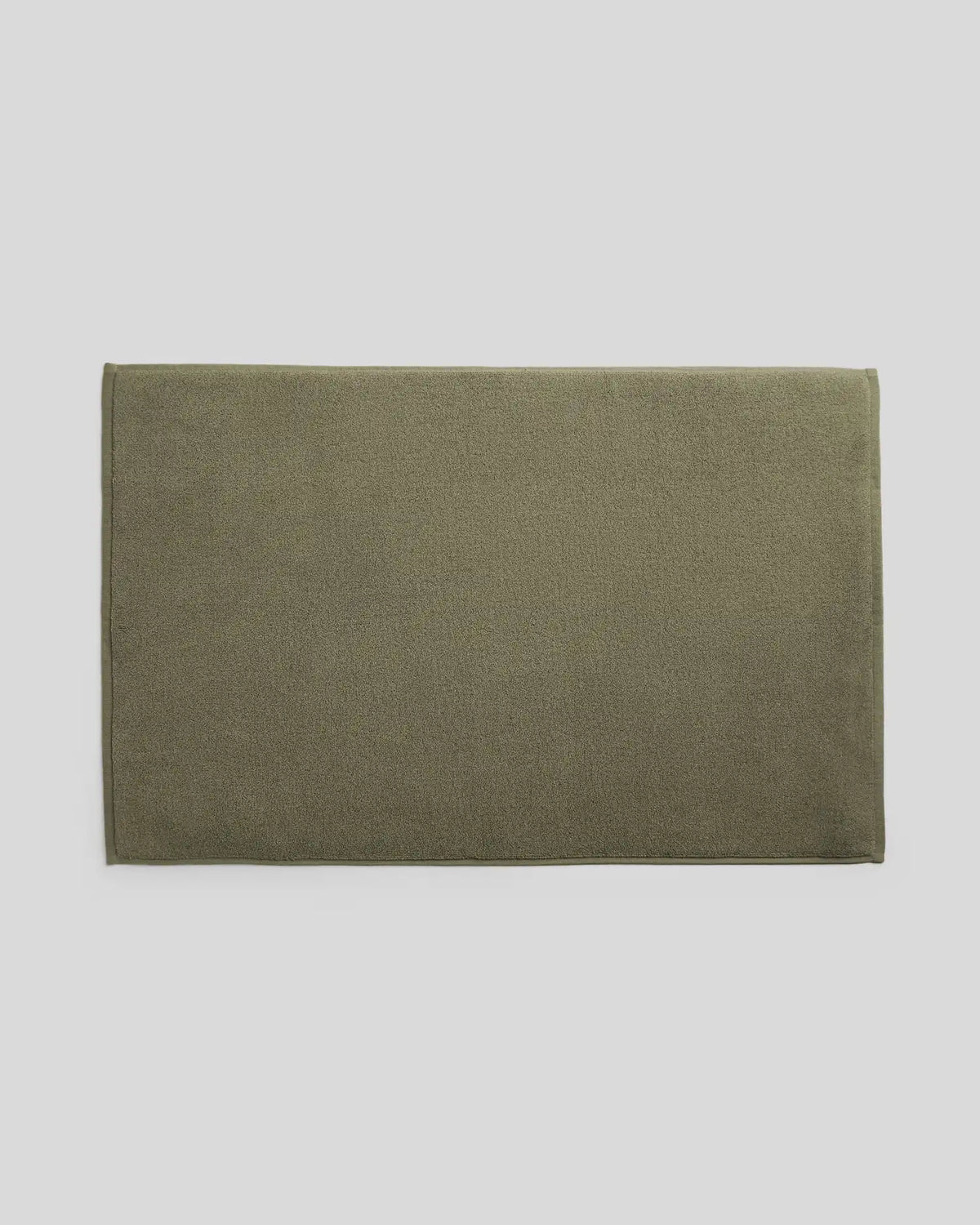 Classic Turkish Cotton Tub Mat (Thyme)