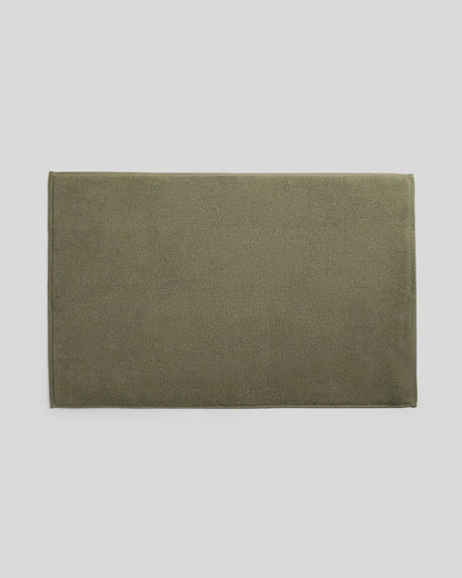 Classic Turkish Cotton Tub Mat (Thyme)