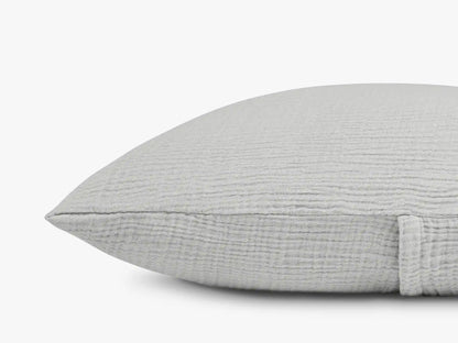 Organic Cloud Cotton Euro Sham - FINAL SALE (Smoke)