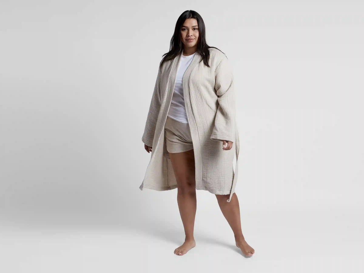 Cloud Cotton Robe (Bone)