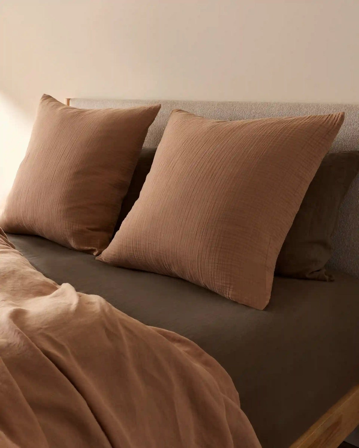 Organic Cloud Cotton Euro Sham (Adobe)