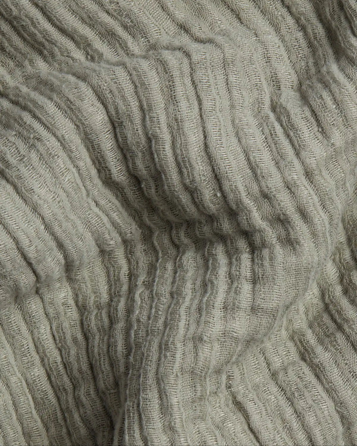 Cloud Linen Gauze Bed Blanket - FINAL SALE (Moss)