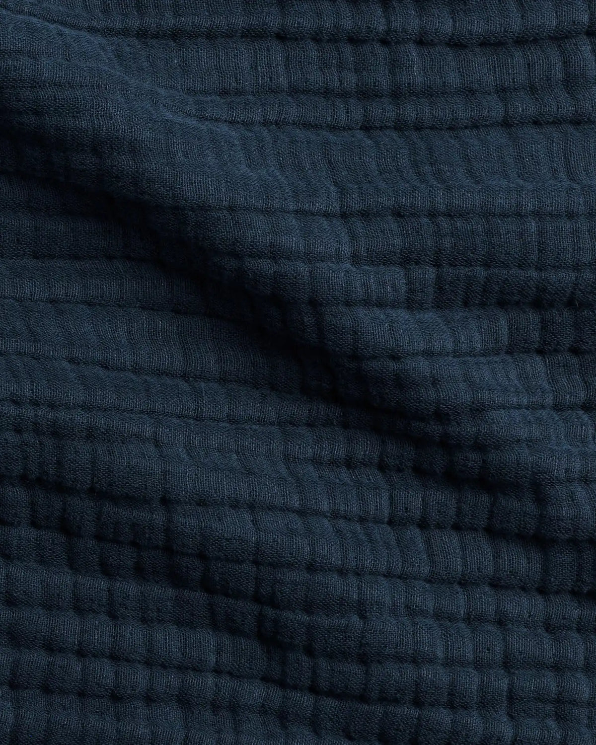 Cloud Linen Gauze Throw (Ink)