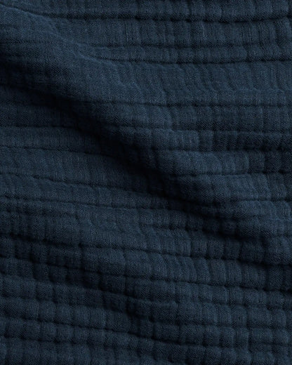 Cloud Linen Gauze Throw (Ink)