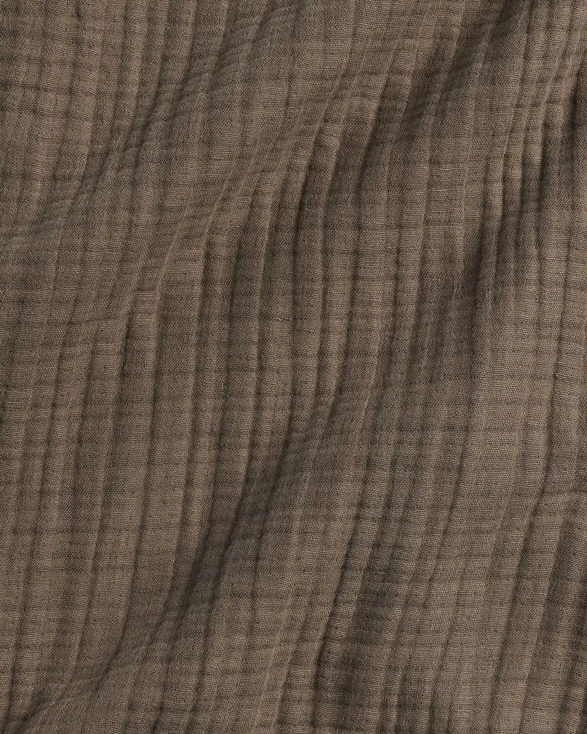 Cloud Linen Gauze Throw (Warm Grey)