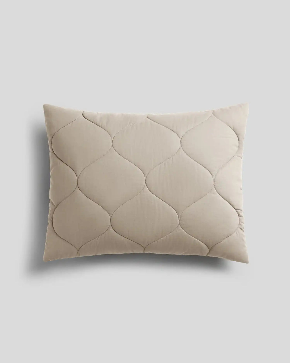 Cotton Drift Sham Set (Bone)
