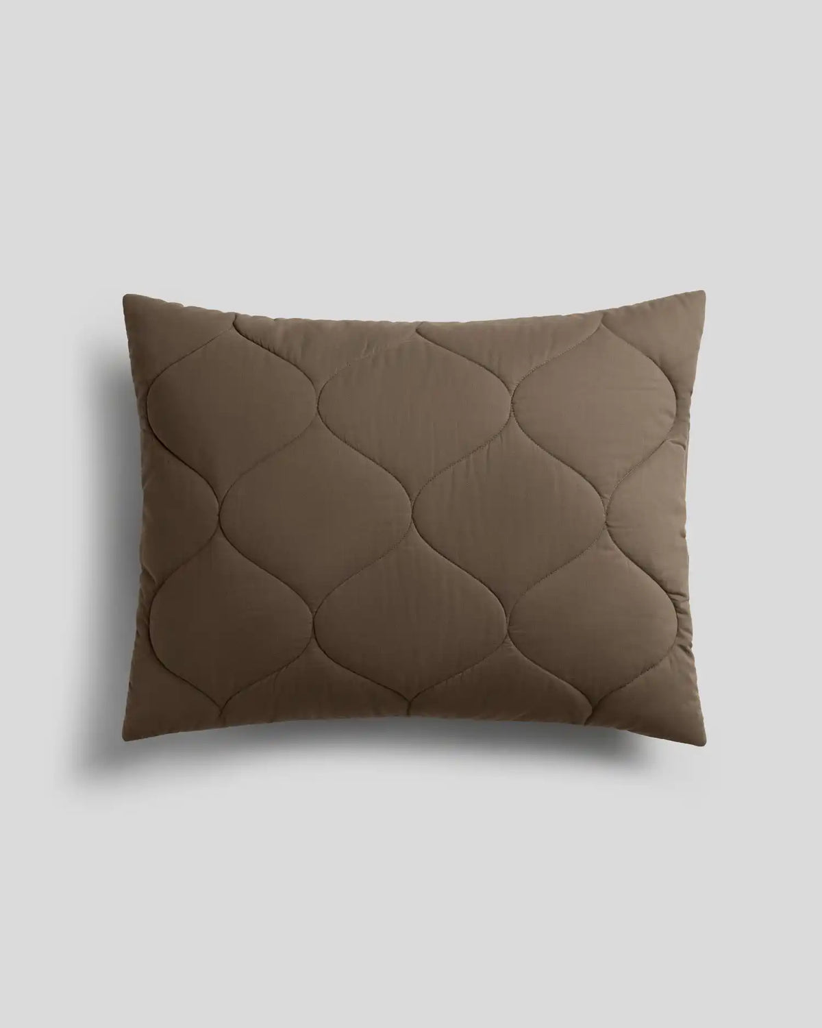 Cotton Drift Sham Set (Warm Grey)