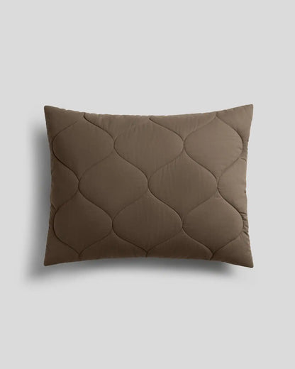 Cotton Drift Sham Set (Warm Grey)