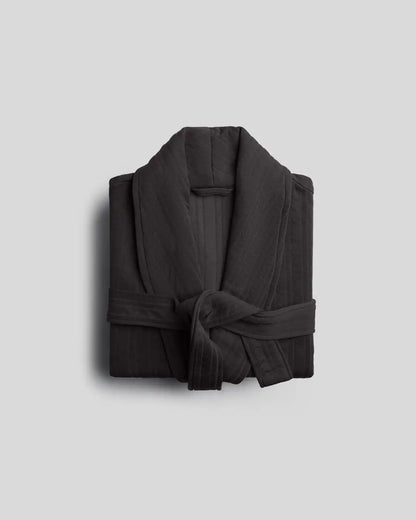 Cozy Knit Robe (Coal)