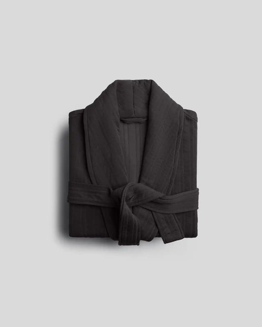 Cozy Knit Robe (Coal)