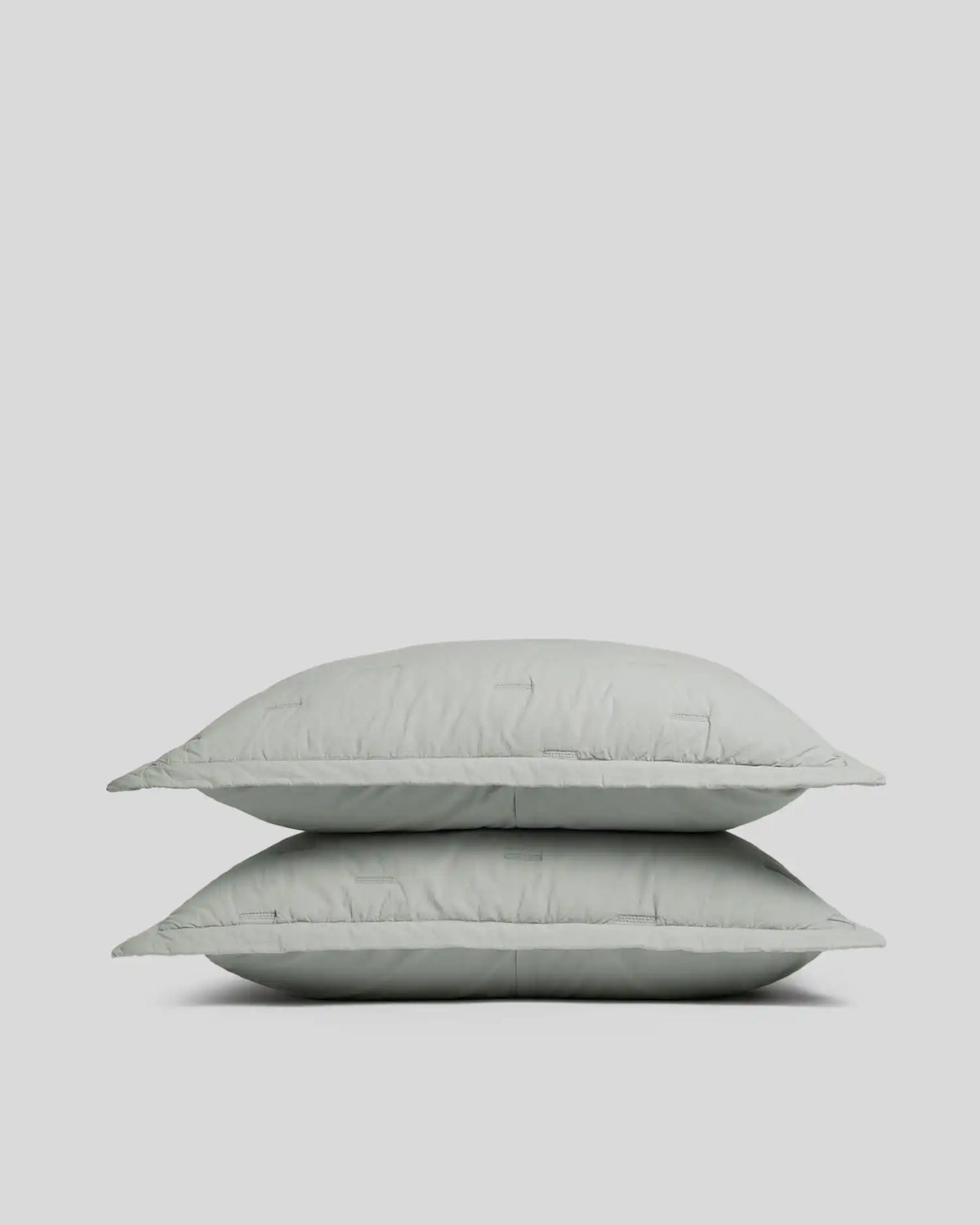 Essential Cotton Sham Set - FINAL SALE (Sage)