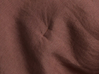Everyday Linen Quilt - FINAL SALE (Raisin)