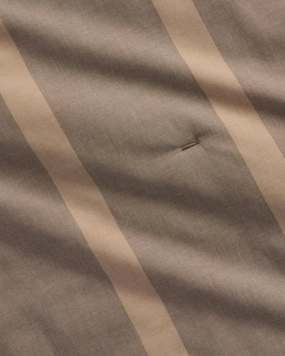 Field Stripe Comforter (Warm Grey Stripe)