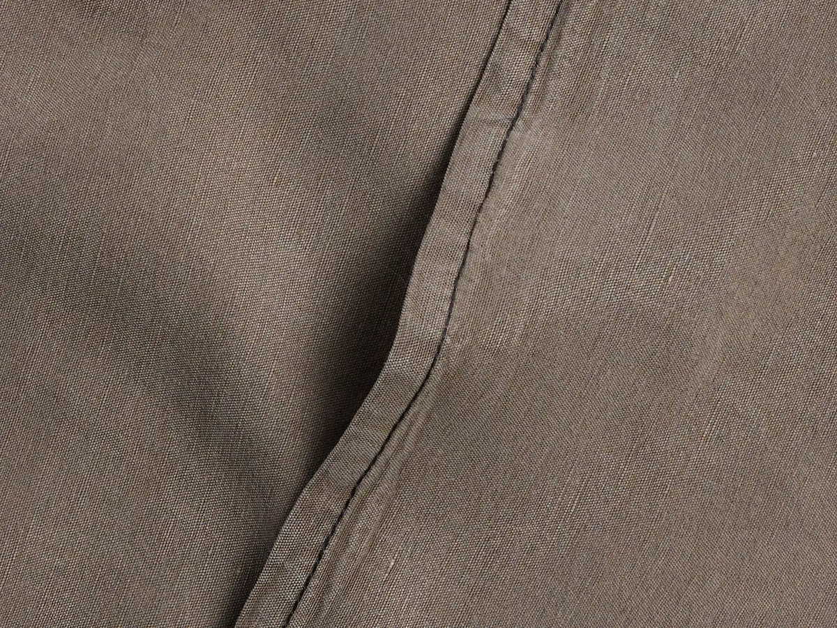 Linen Tencel Euro Sham (Warm Grey)