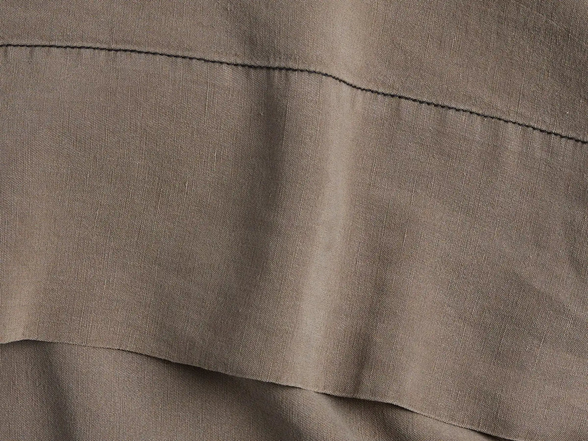 Linen Tencel Top Sheet (Warm Grey)