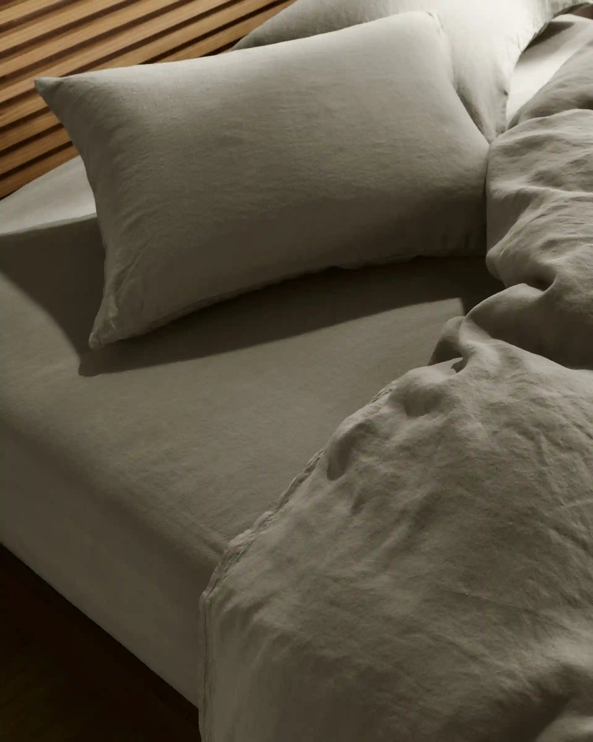 Linen Tencel Pillowcase Set - FINAL SALE (Moss)