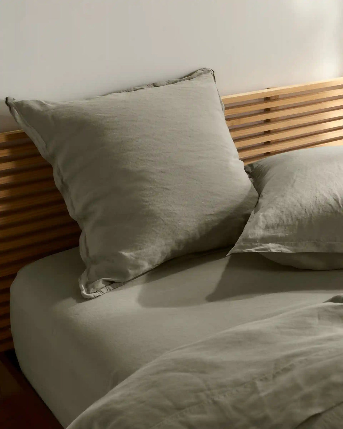 Linen Tencel Euro Sham - FINAL SALE (Moss)
