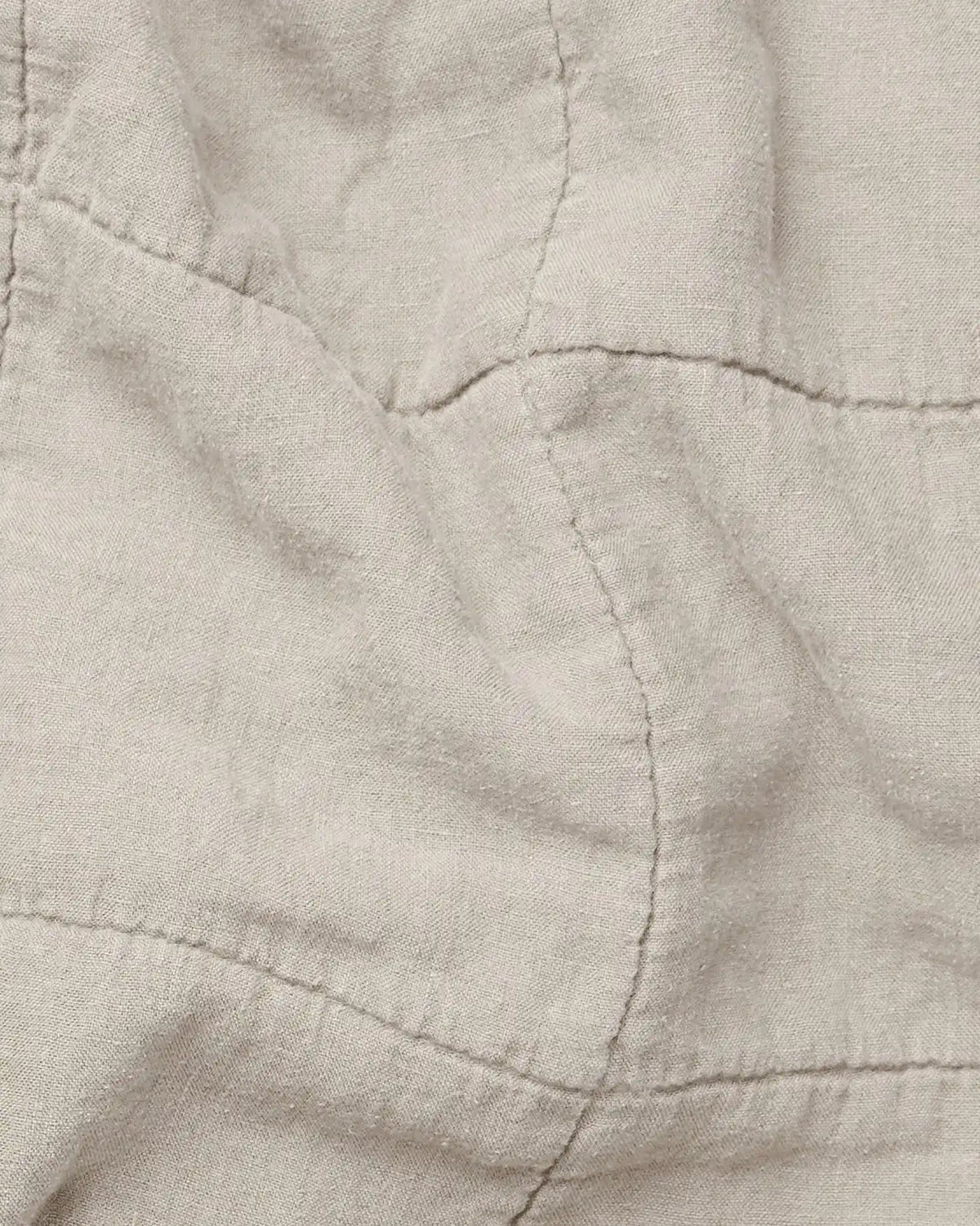 Linen Box Quilt (Bone)