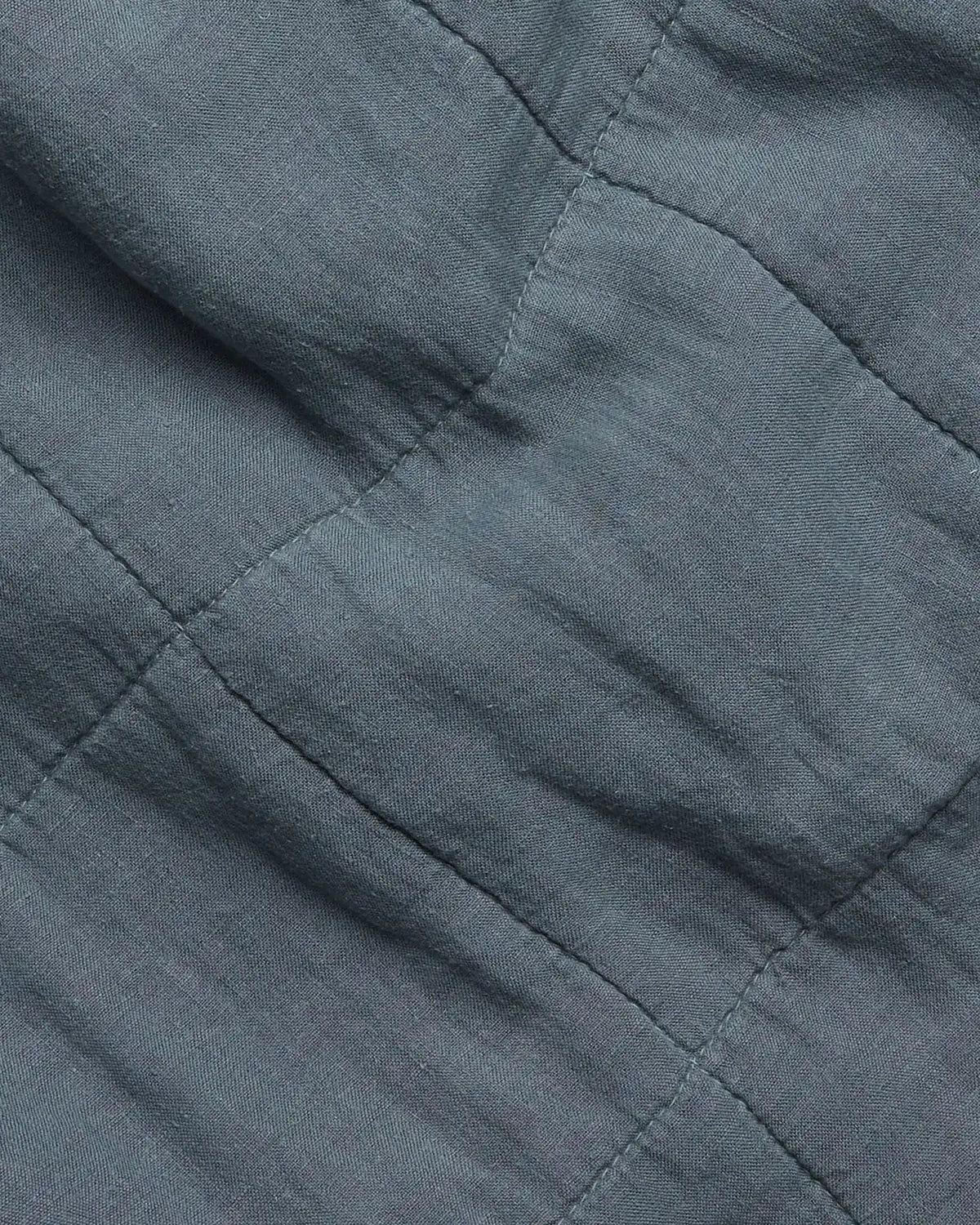 Linen Box Quilt Fabric Swatch (Dusk)