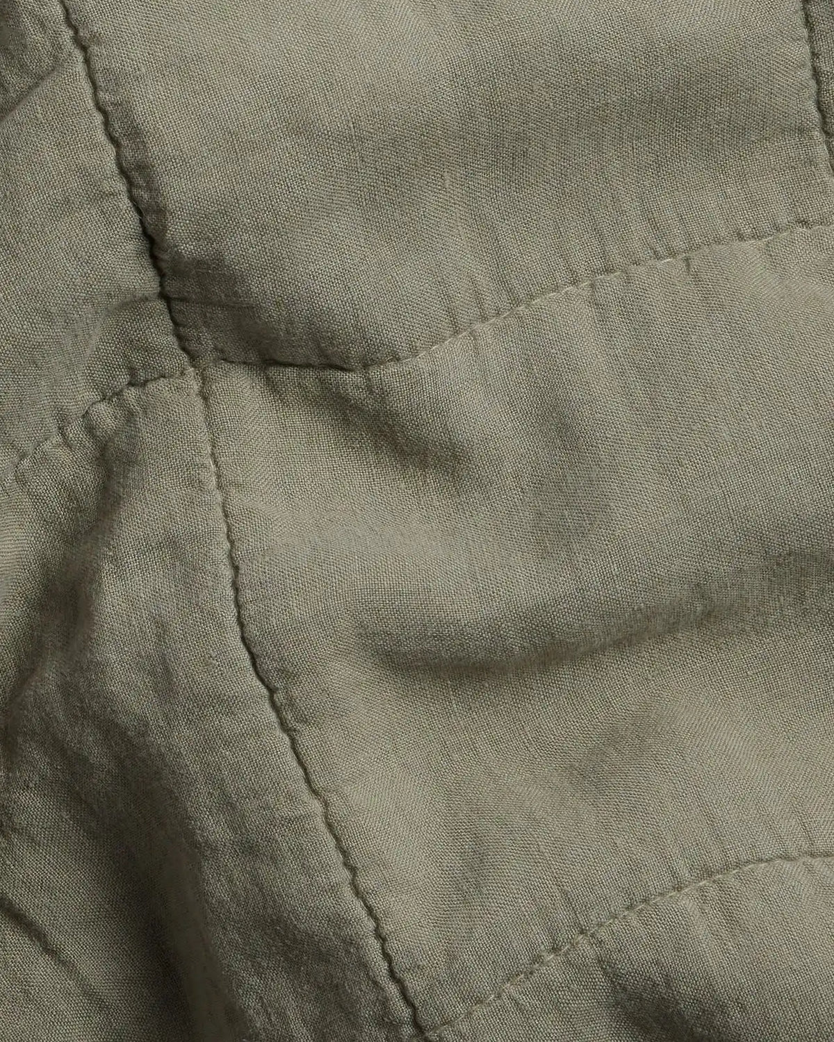 Linen Box Quilt (Moss)