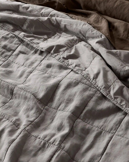 Linen Box Quilt (Pebble)