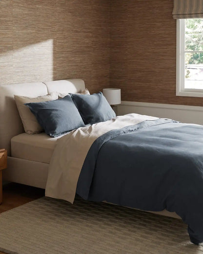 Linen Duvet Cover Set - Dusk F/Q