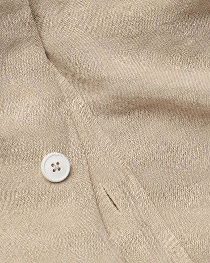 Linen Duvet Cover (Toast)