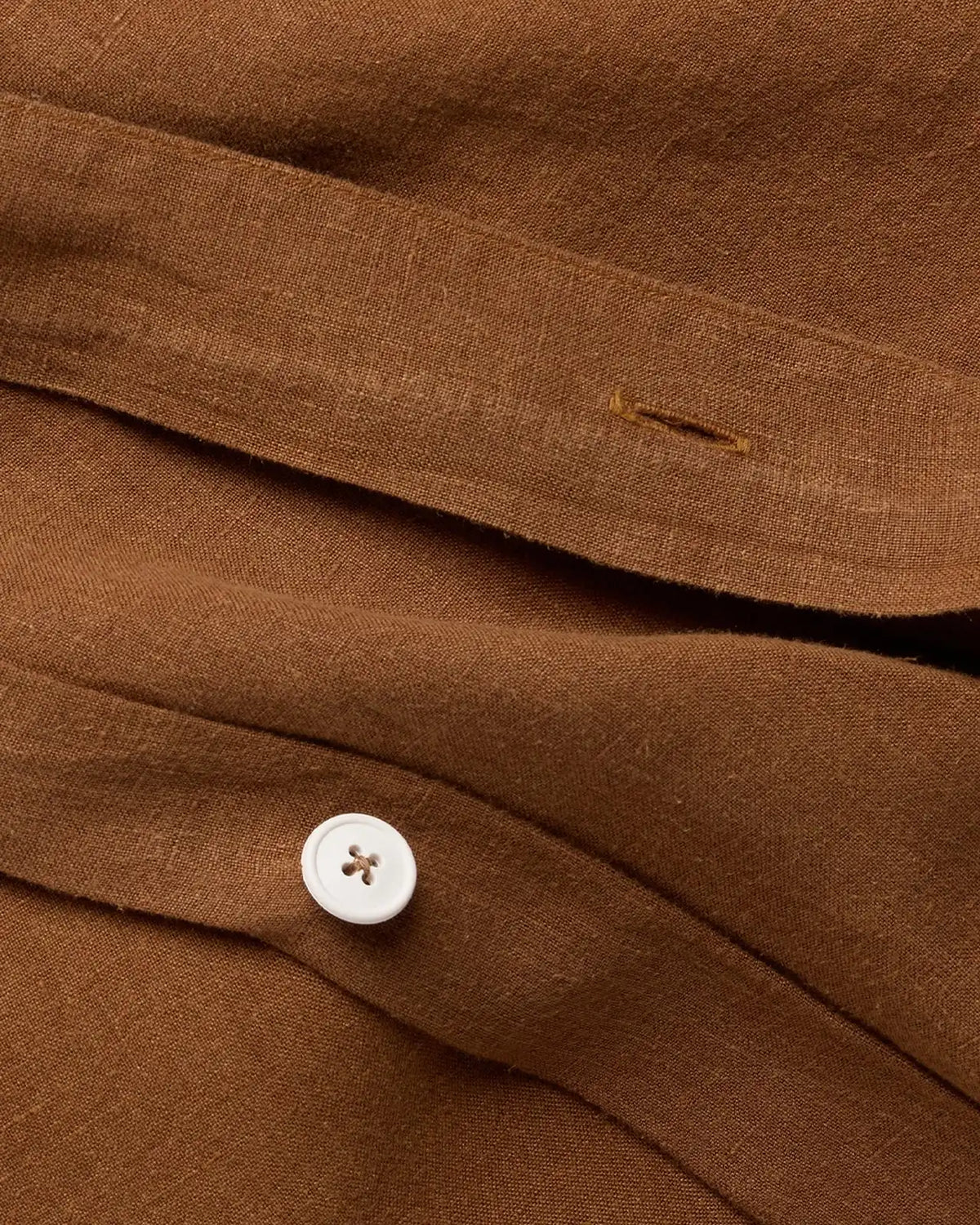 Linen Duvet Cover (Tobacco)