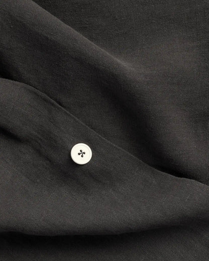 Linen Duvet Cover (Onyx)