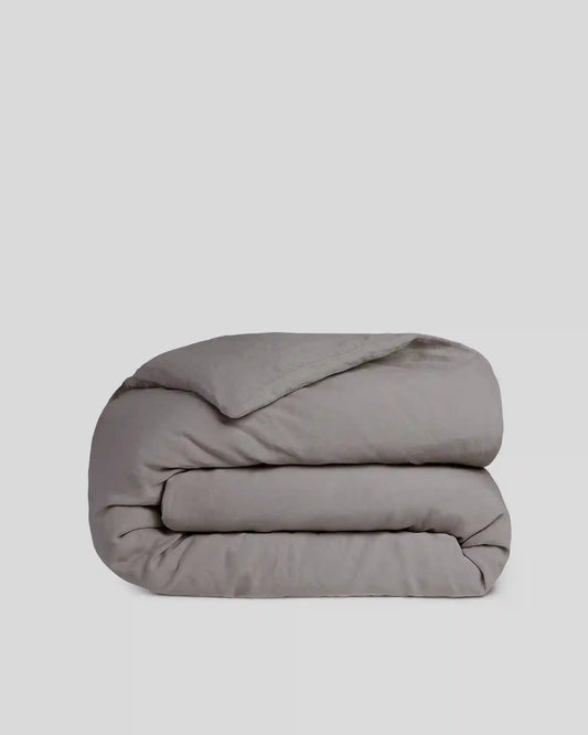 Linen Duvet Cover (Pebble)