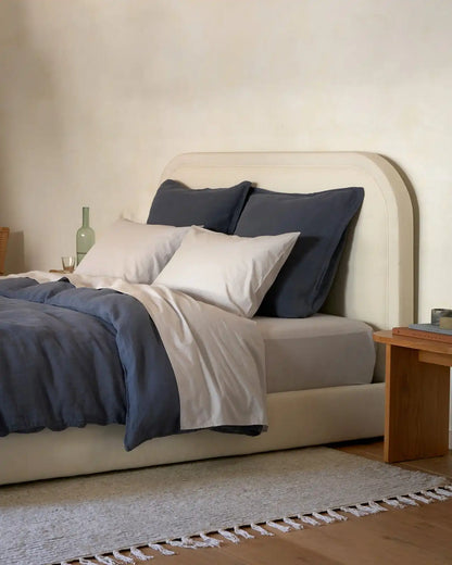 Linen Euro Sham (Dusk)
