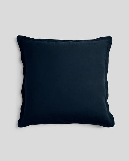 Linen Euro Sham (Ink)