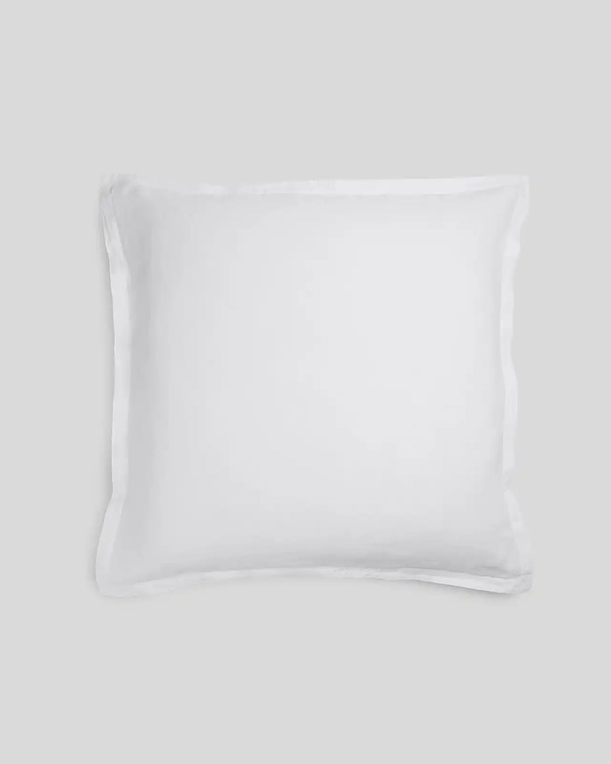 Linen Euro Sham (White)