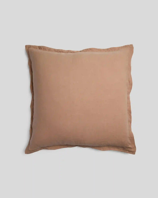 Linen Euro Sham (Adobe)