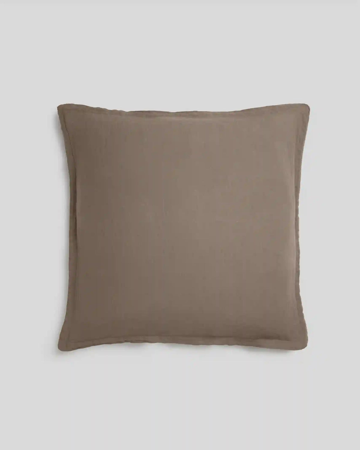 Linen Euro Sham (Warm Grey)