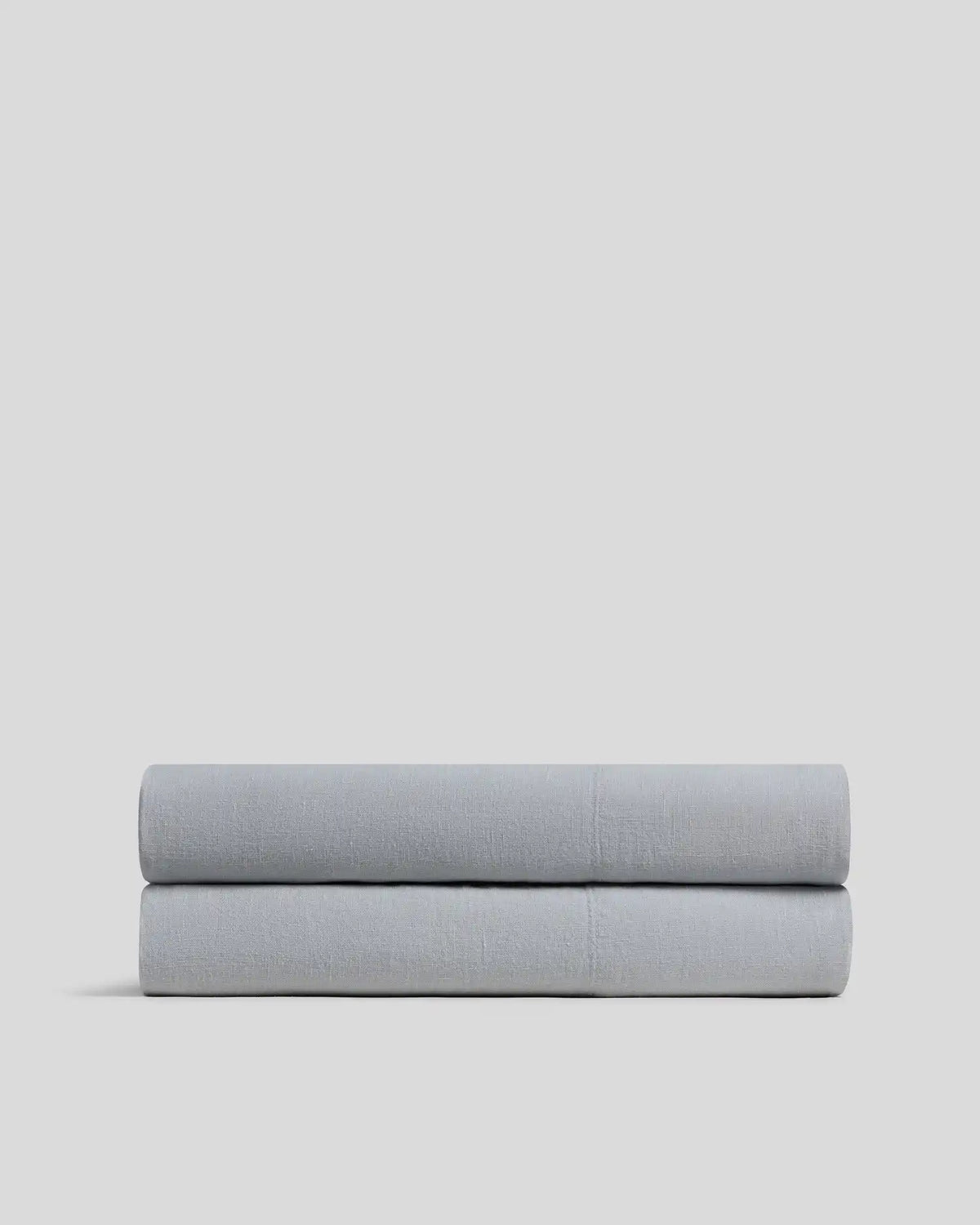Linen Fitted Sheet (Sky)