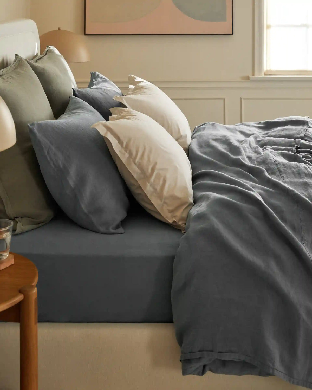 Linen Top Sheet - Dusk