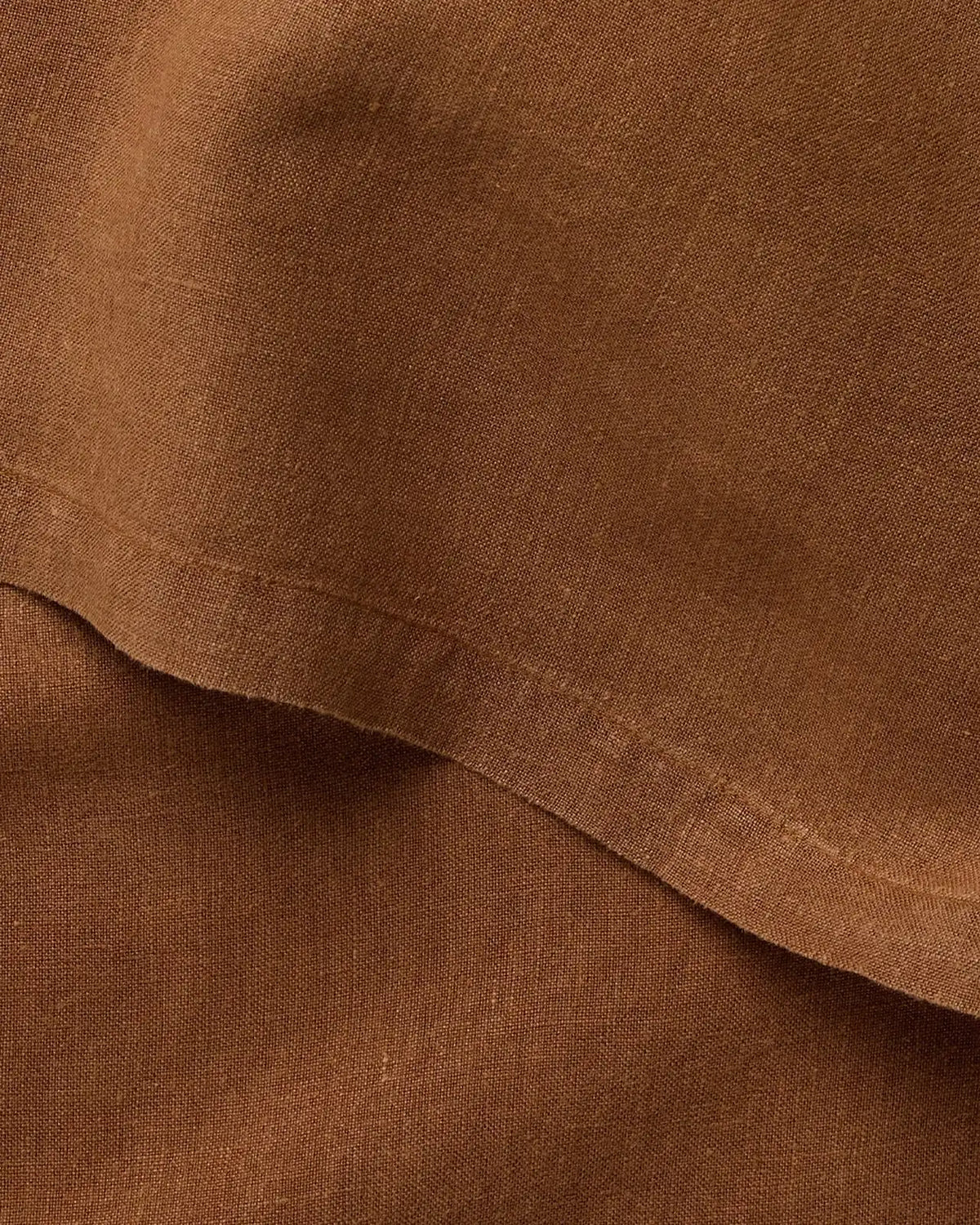Linen Pillowcase Set (Tobacco)
