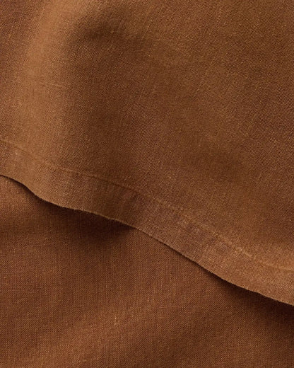 Linen Pillowcase Set (Tobacco)