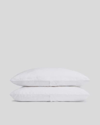 Linen Pillowcase Set (White)