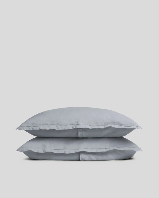 Brushed Cotton Sham Set (Sky)
