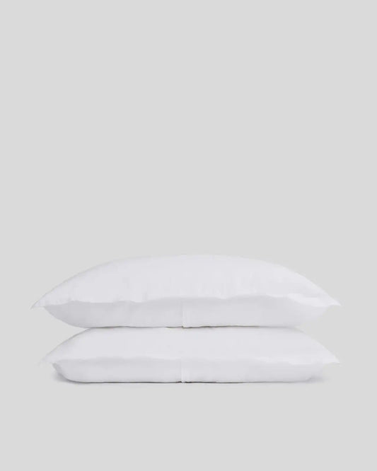 Linen Sham Set (White)