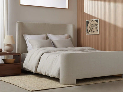 Linen Duvet Cover (Bone)