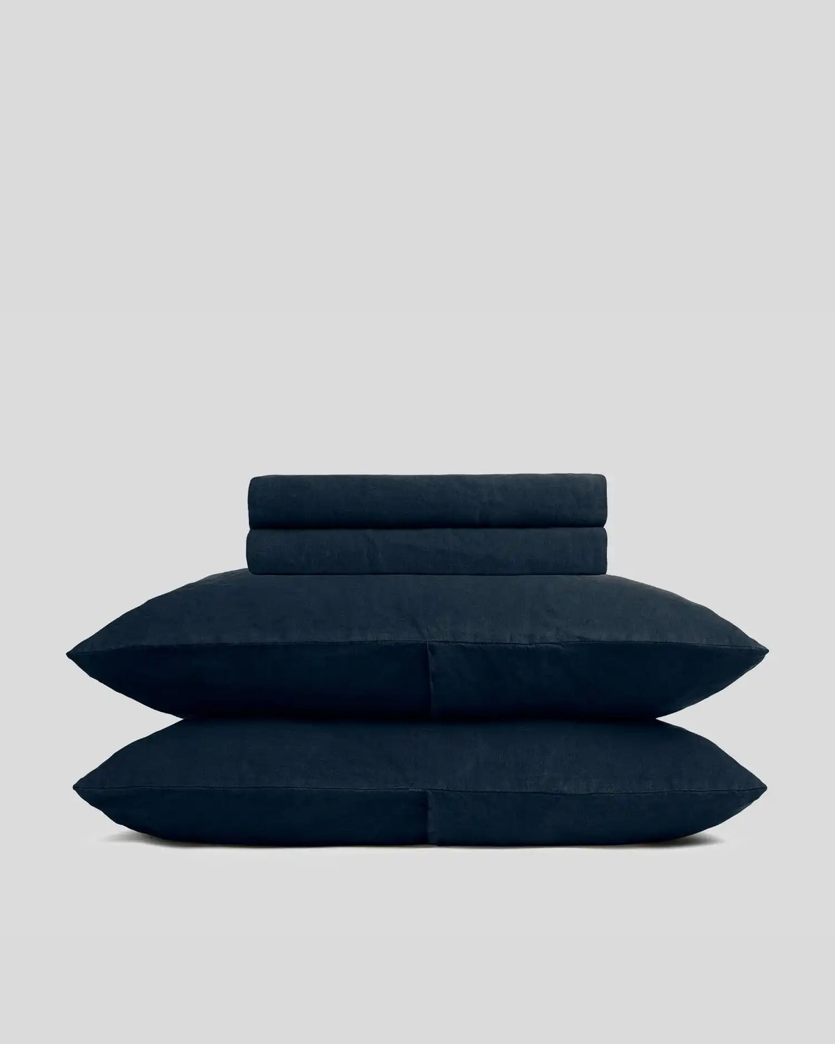 Linen Sheet Set - Ink F/Q